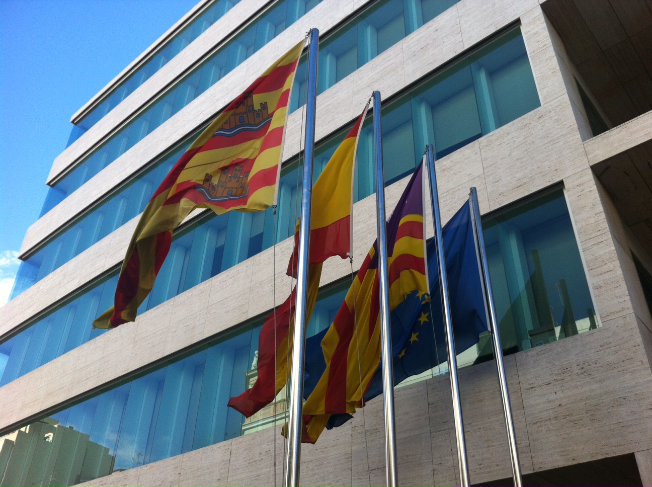 Imatge de la façana del Consell Insular d'Eivissa